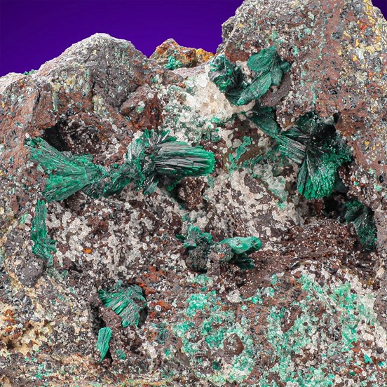 Malachite-Anna Quarry | Letmathe | Hagen | North Rhine-Westphalia | Germany
